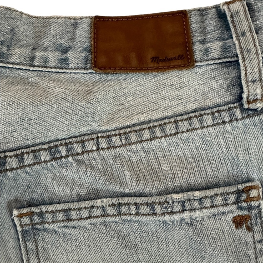 Madewell The Perfect Summer Jean Fringe Shorts Size 26 - Picture 14 of 17